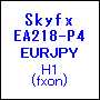 Skyfx EA218-P4 EURJPY(H1)