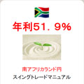 南アフリカランド円　スイングトレード